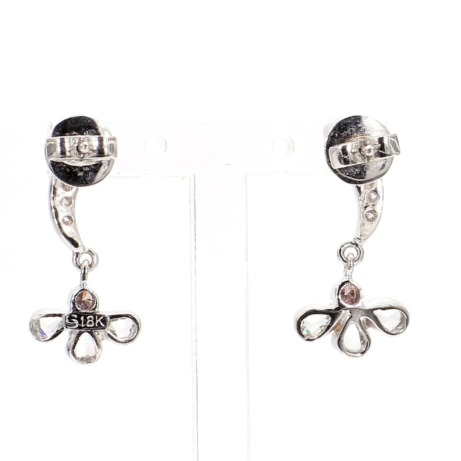 Floral Diamond Earrings