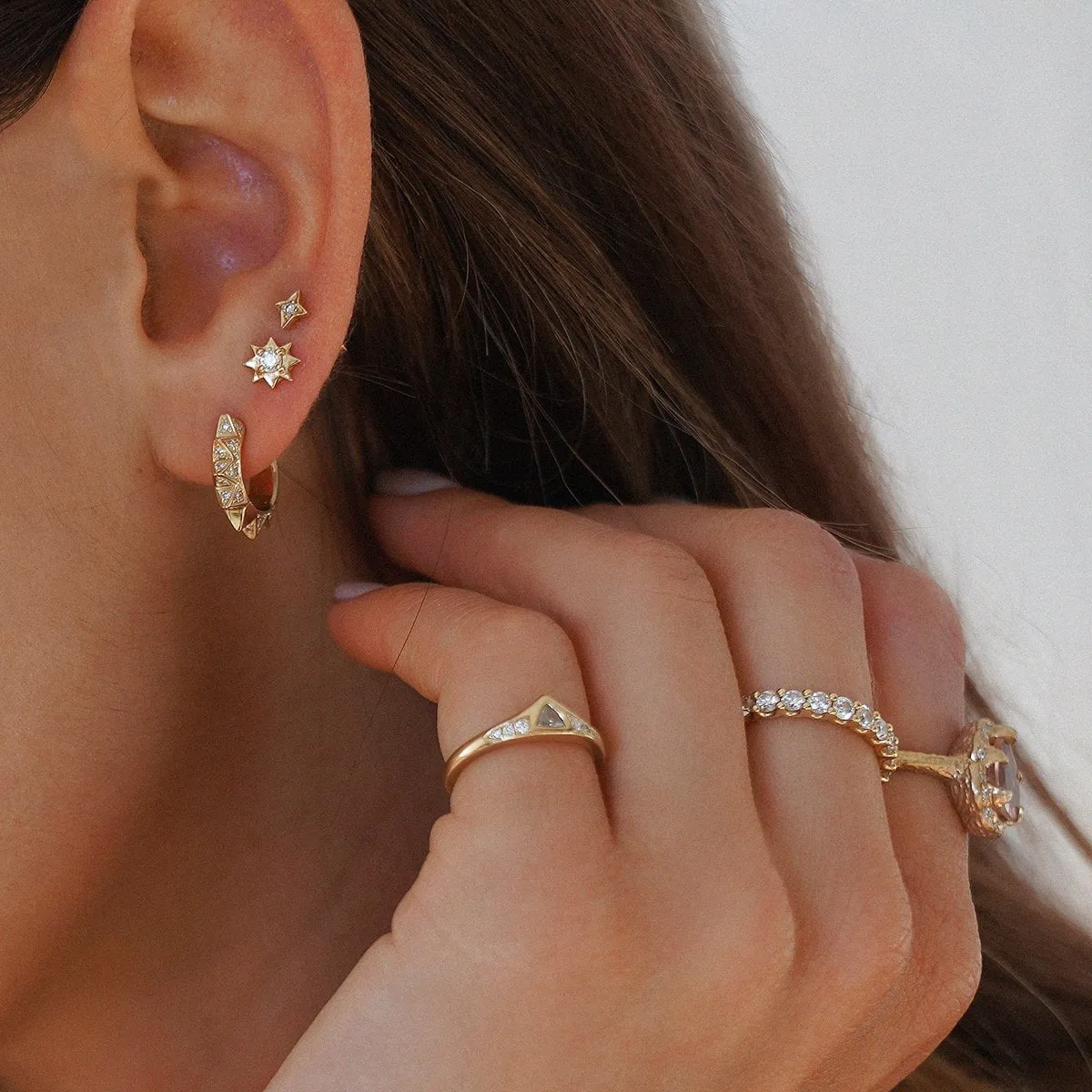 Four Point Star Studs | Ready to Ship