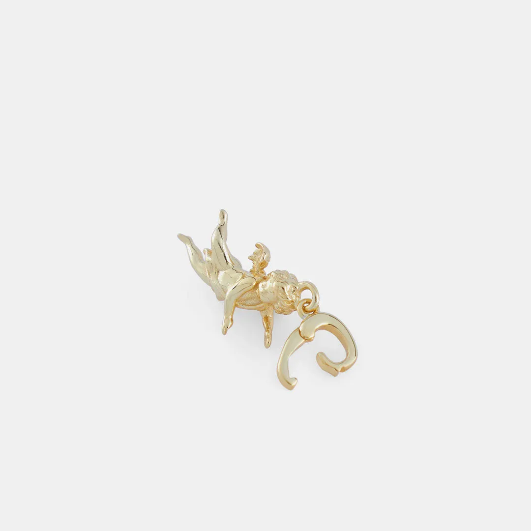 Gold Cherub Pendant