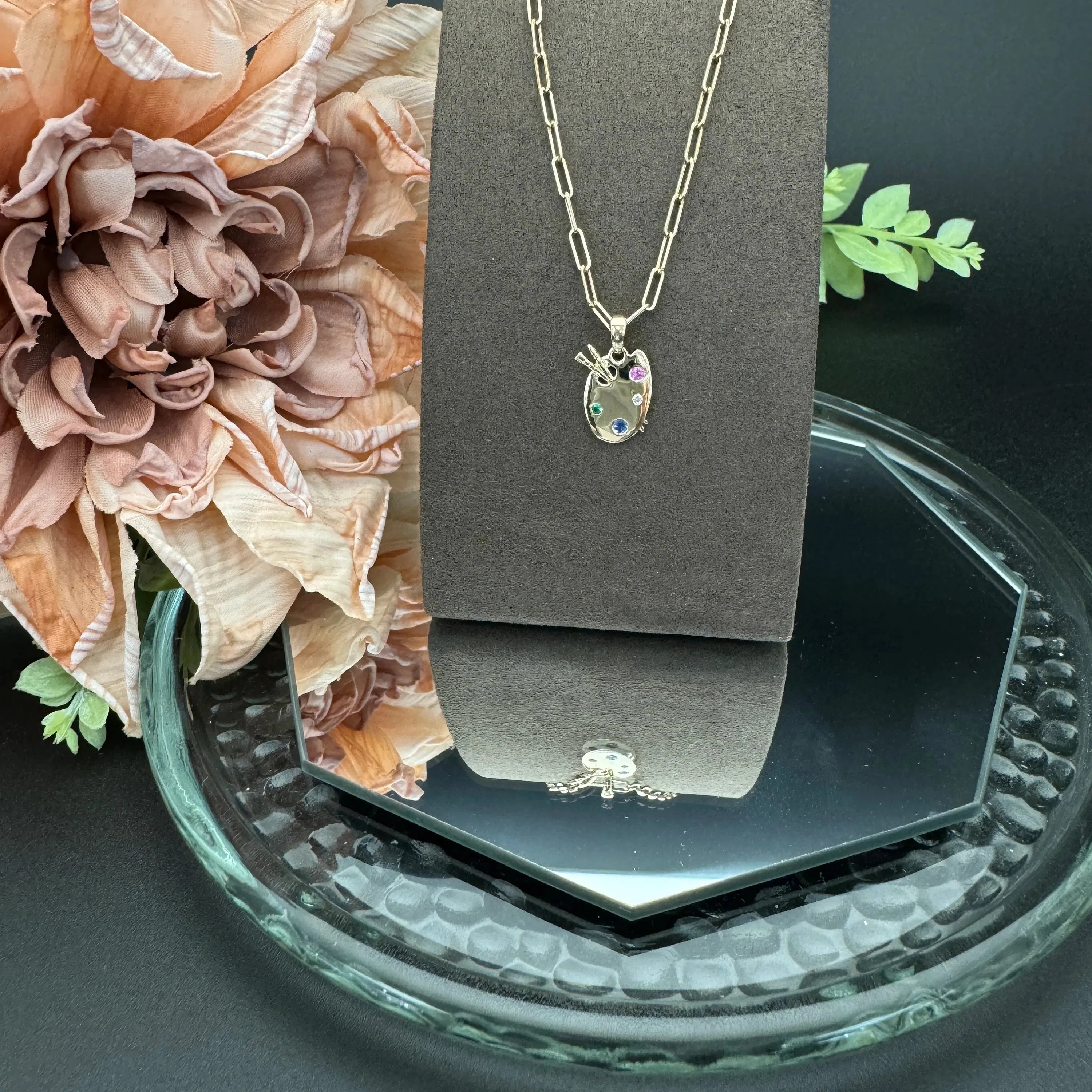 Golden Palette Pendant