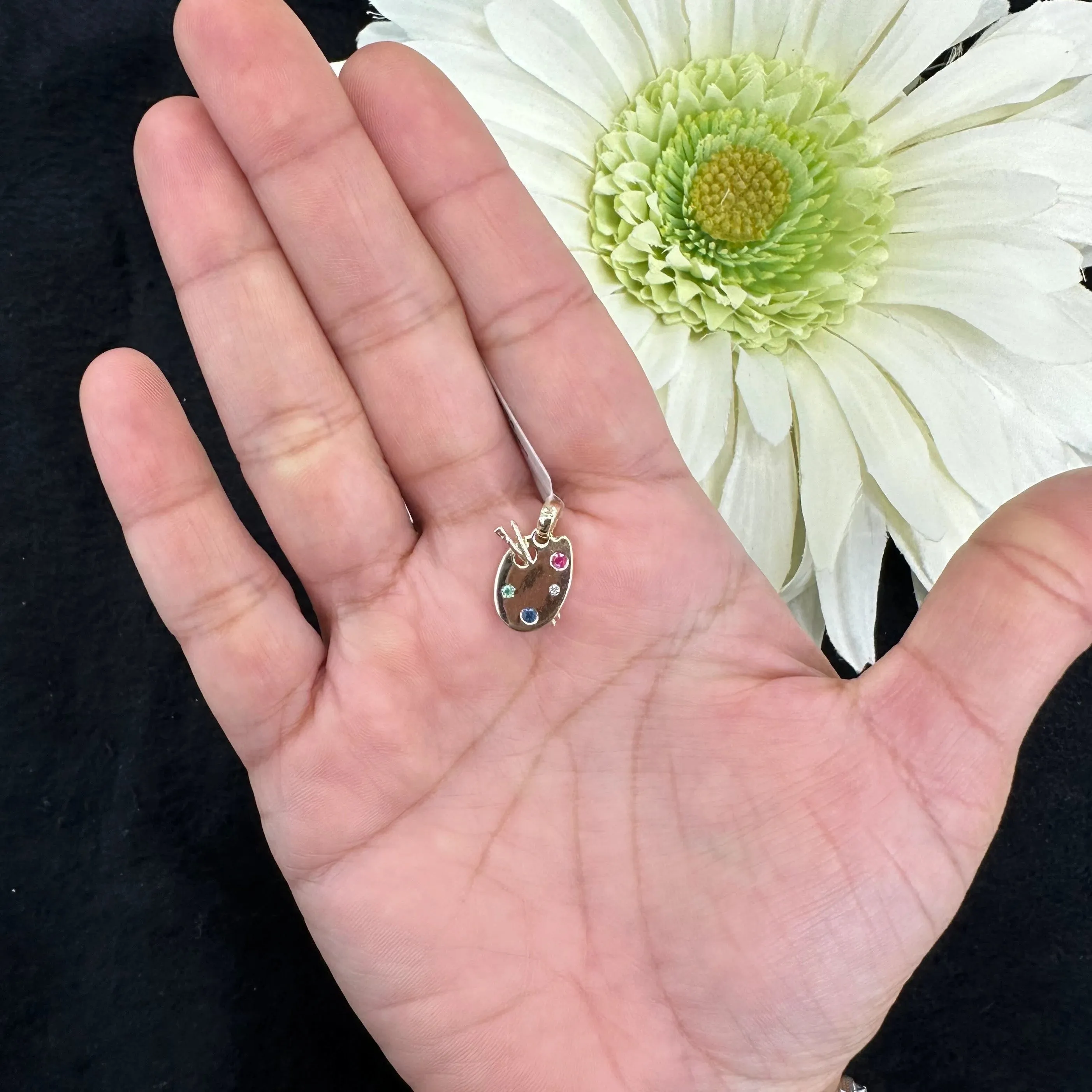 Golden Palette Pendant