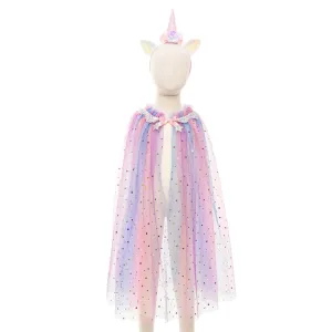 Great Pretenders Rainbow Unicorn Cape & Headband