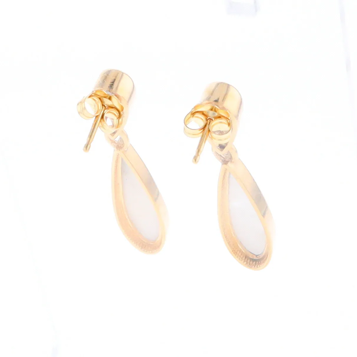 Historic Quartz Teardrop Earrings