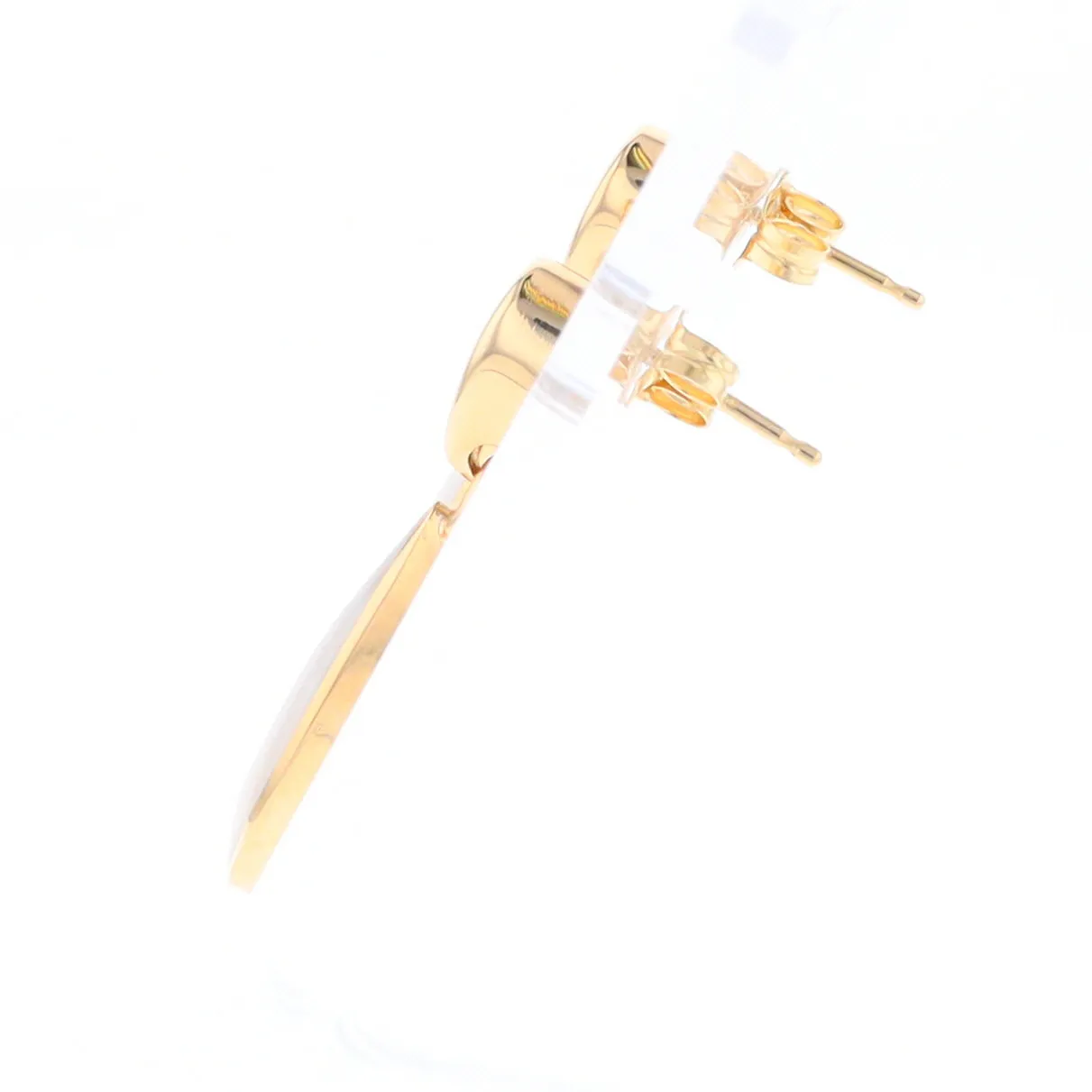 Historic Quartz Teardrop Earrings