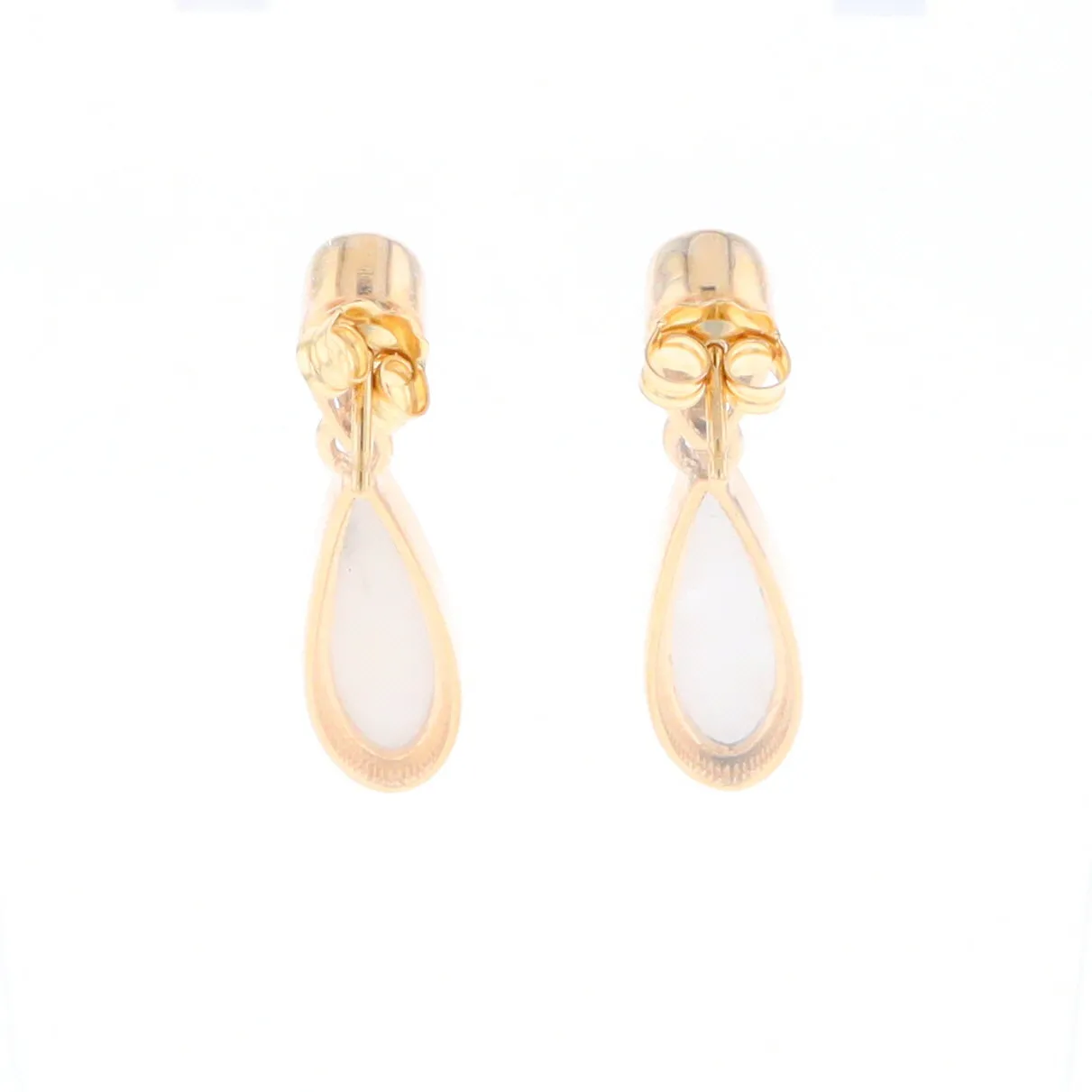 Historic Quartz Teardrop Earrings