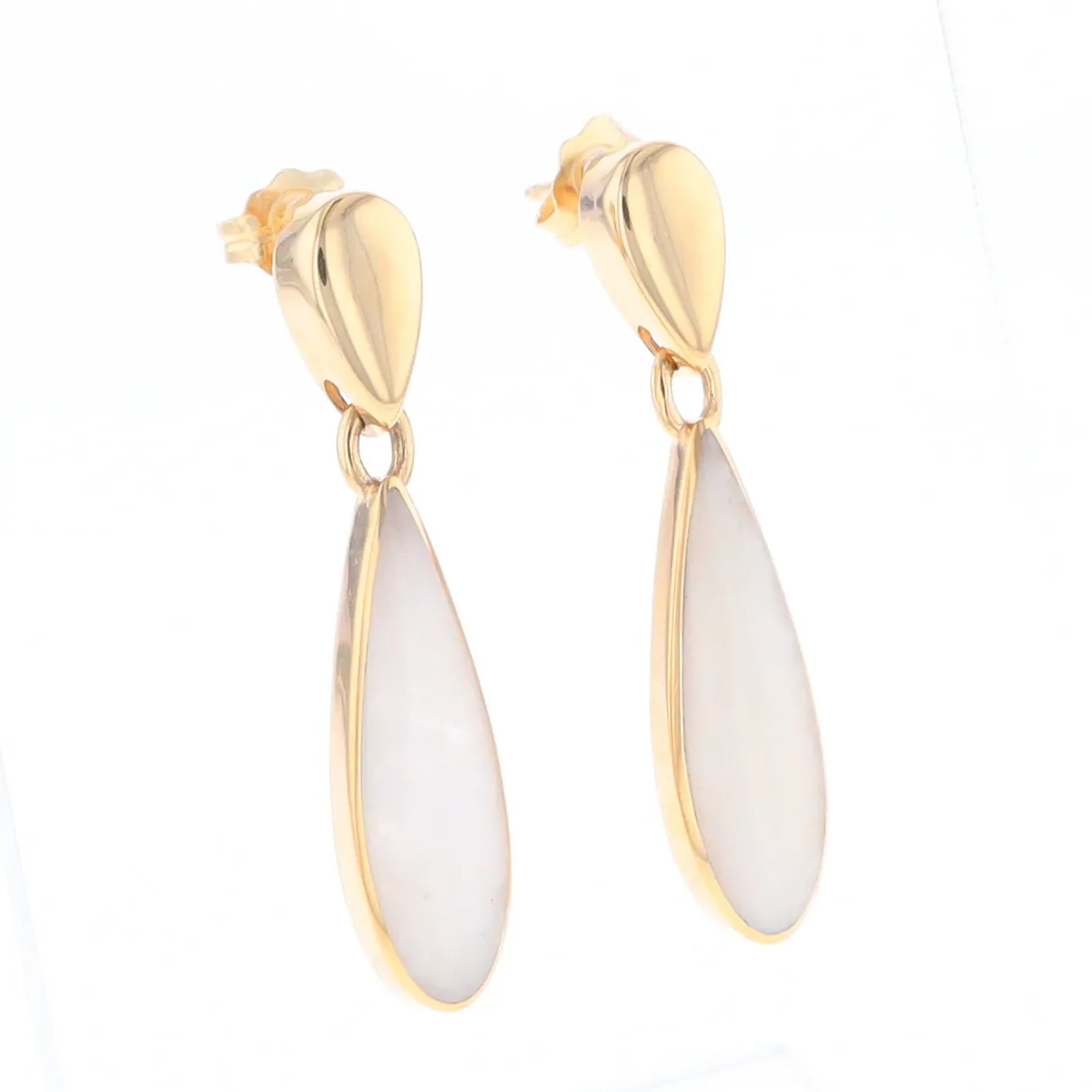 Historic Quartz Teardrop Earrings