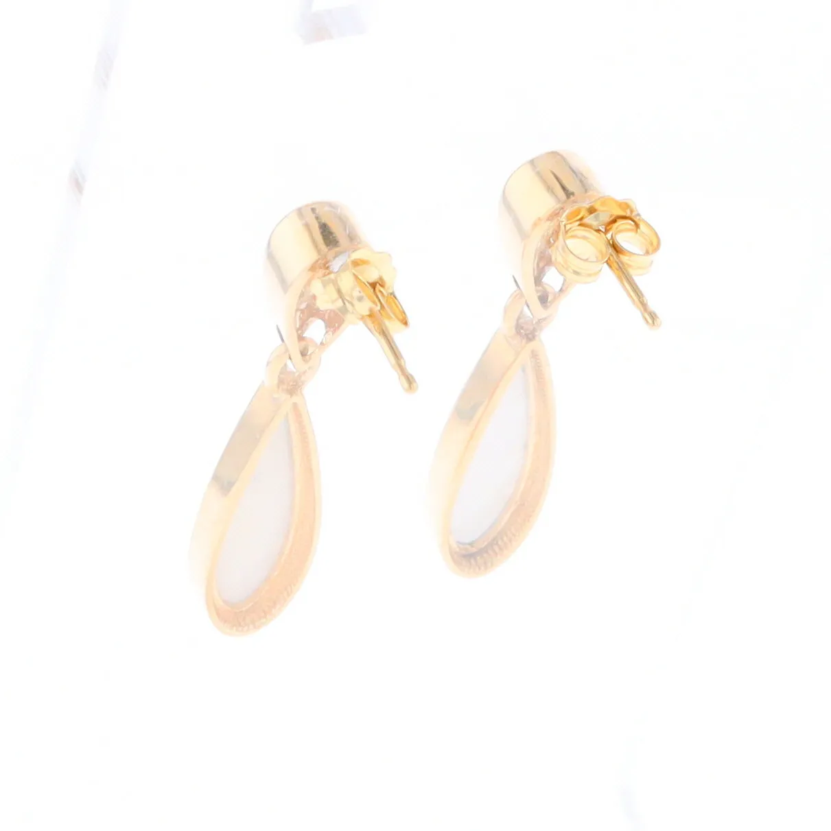 Historic Quartz Teardrop Earrings