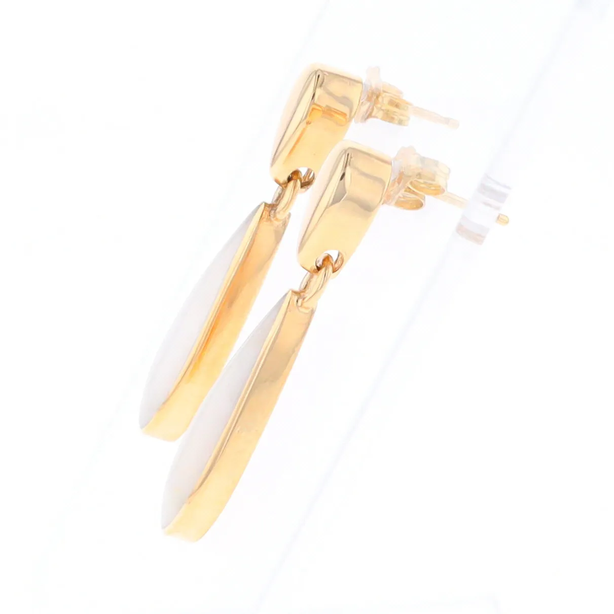 Historic Quartz Teardrop Earrings