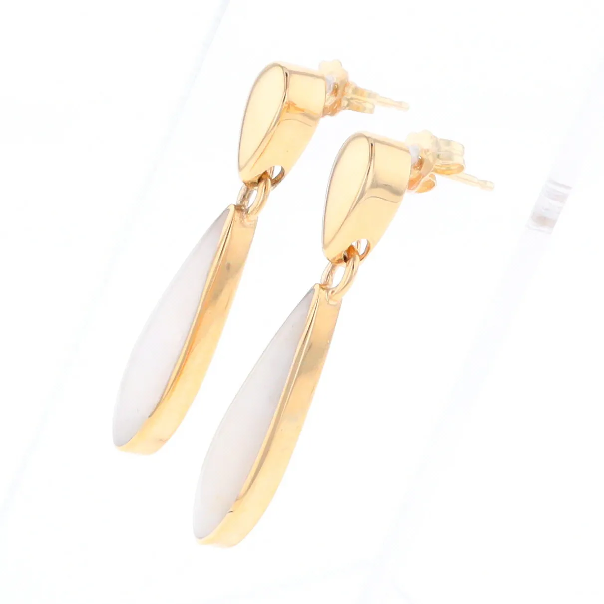 Historic Quartz Teardrop Earrings