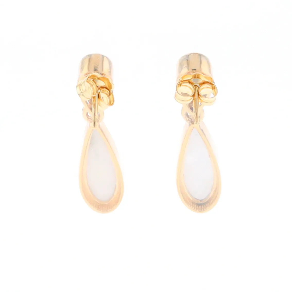 Historic Quartz Teardrop Earrings
