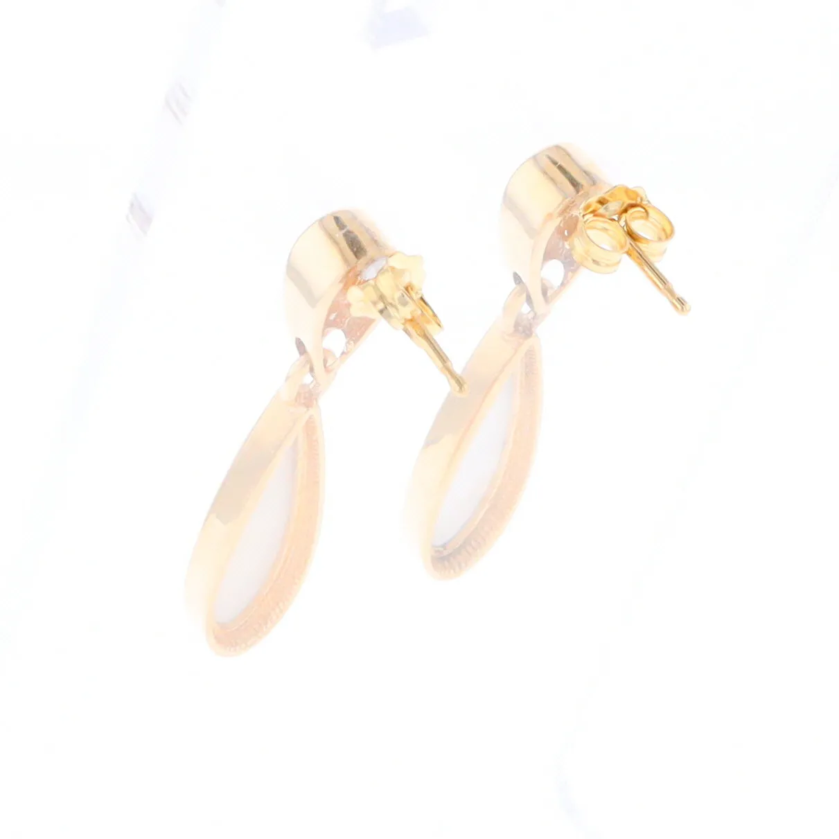Historic Quartz Teardrop Earrings