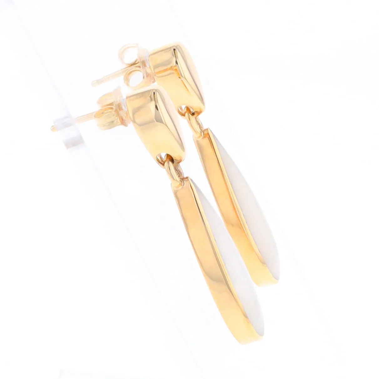 Historic Quartz Teardrop Earrings
