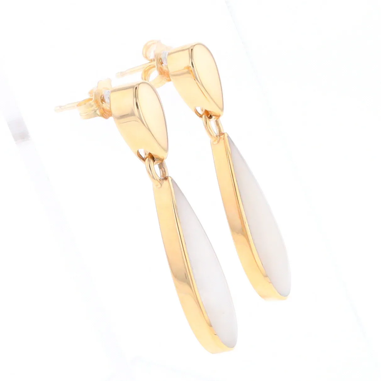 Historic Quartz Teardrop Earrings