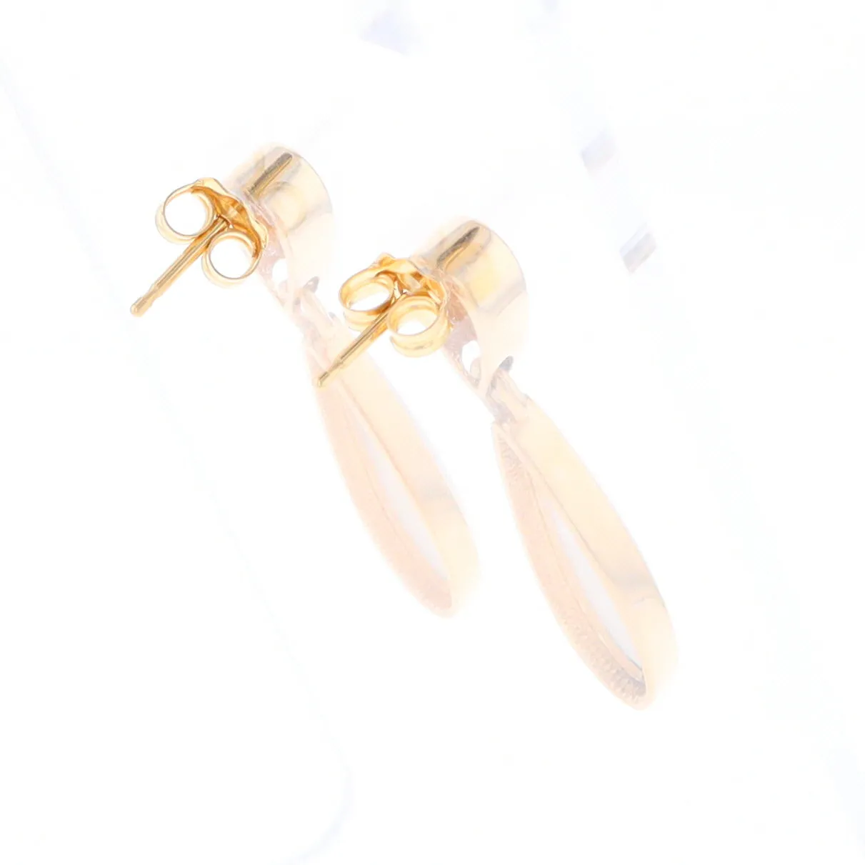 Historic Quartz Teardrop Earrings