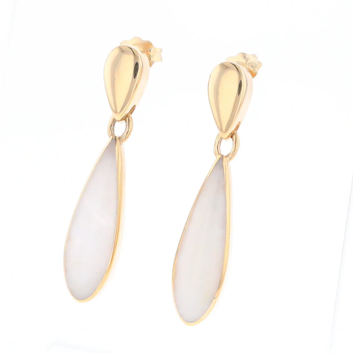 Historic Quartz Teardrop Earrings