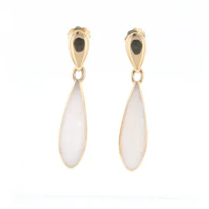 Historic Quartz Teardrop Earrings