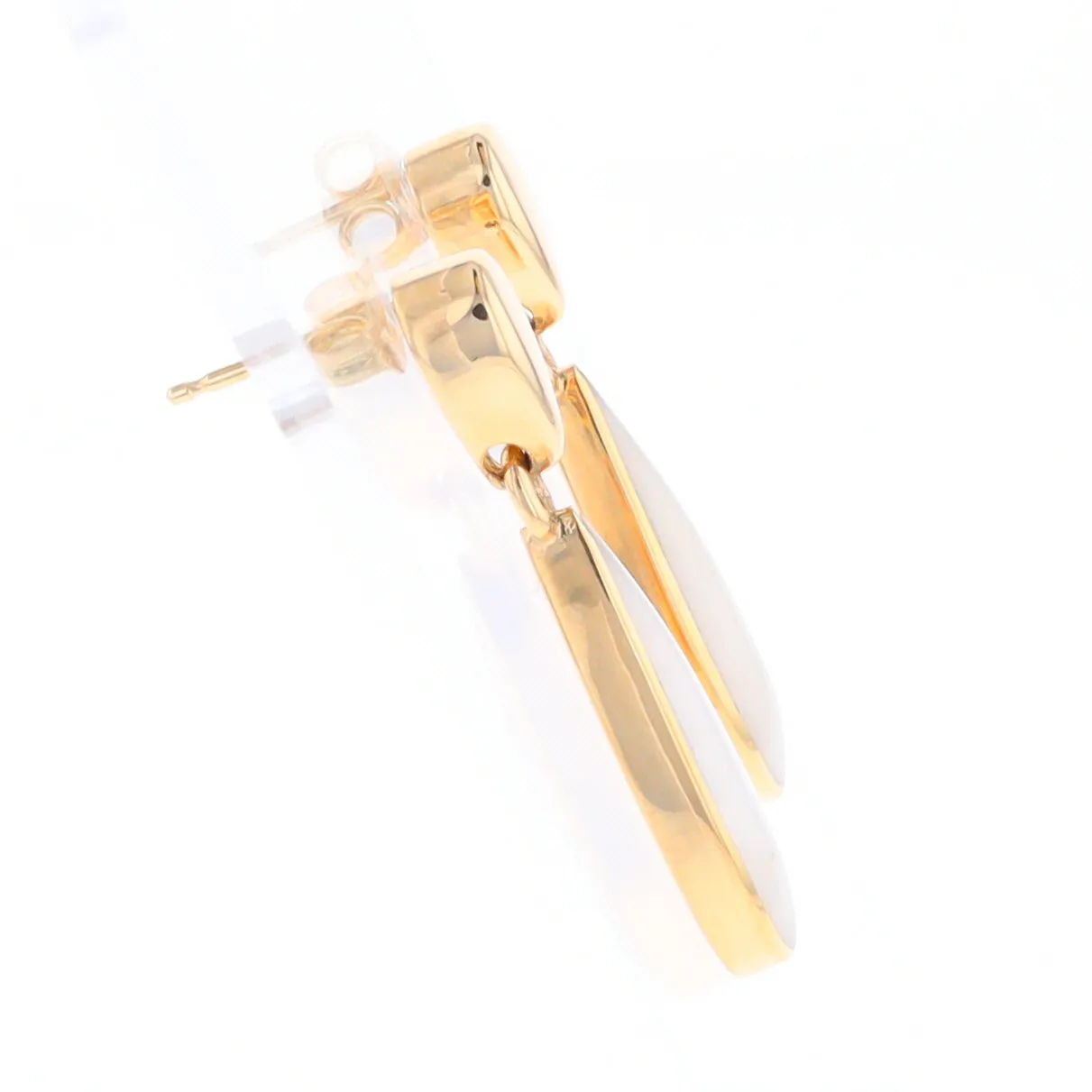 Historic Quartz Teardrop Earrings