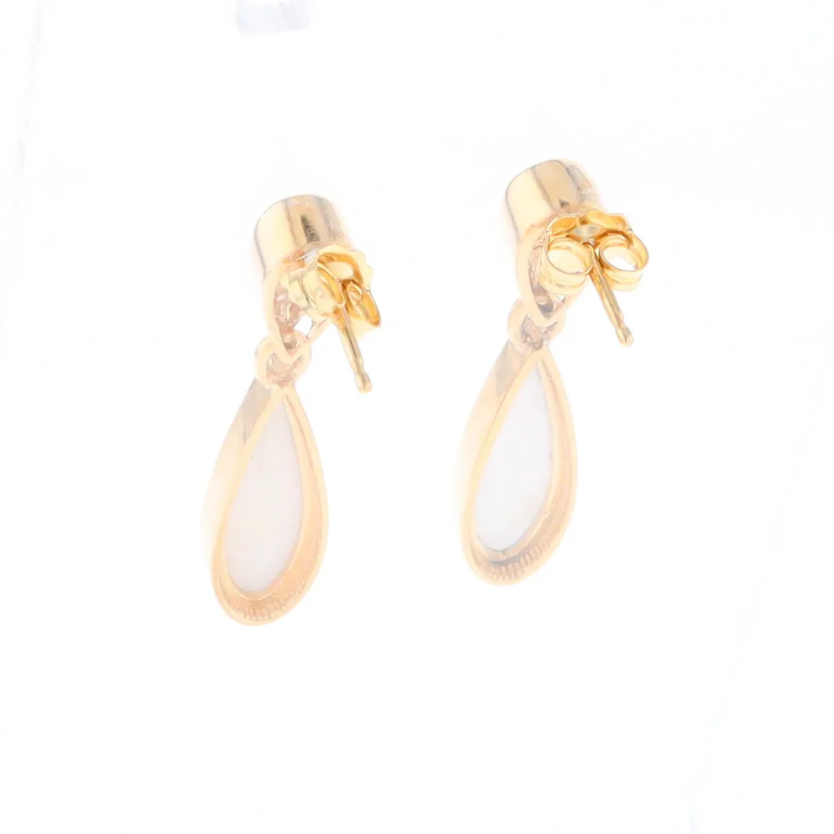 Historic Quartz Teardrop Earrings