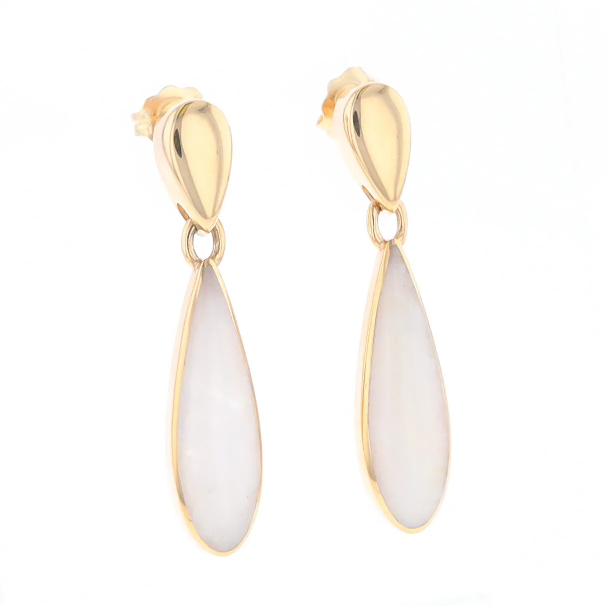 Historic Quartz Teardrop Earrings
