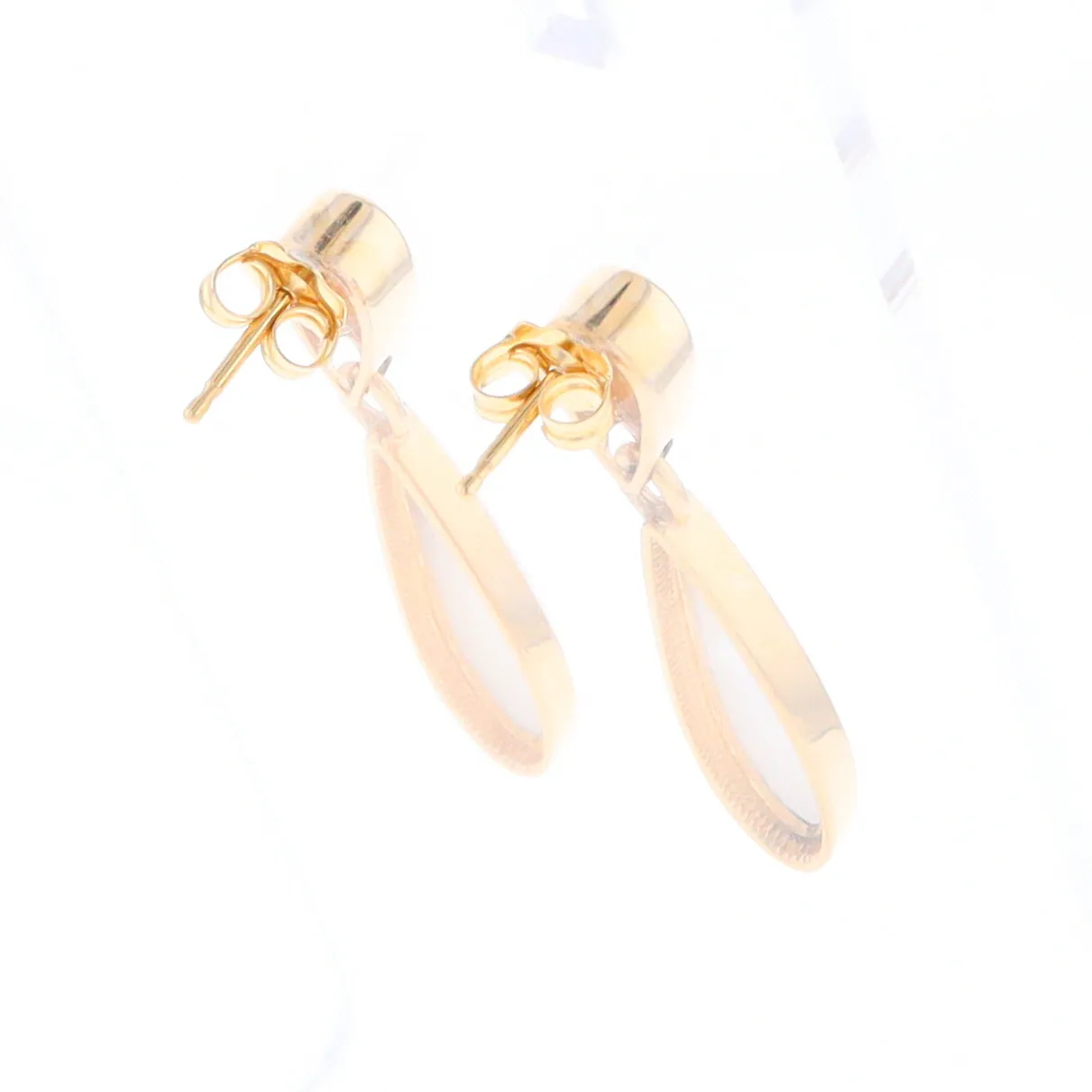 Historic Quartz Teardrop Earrings