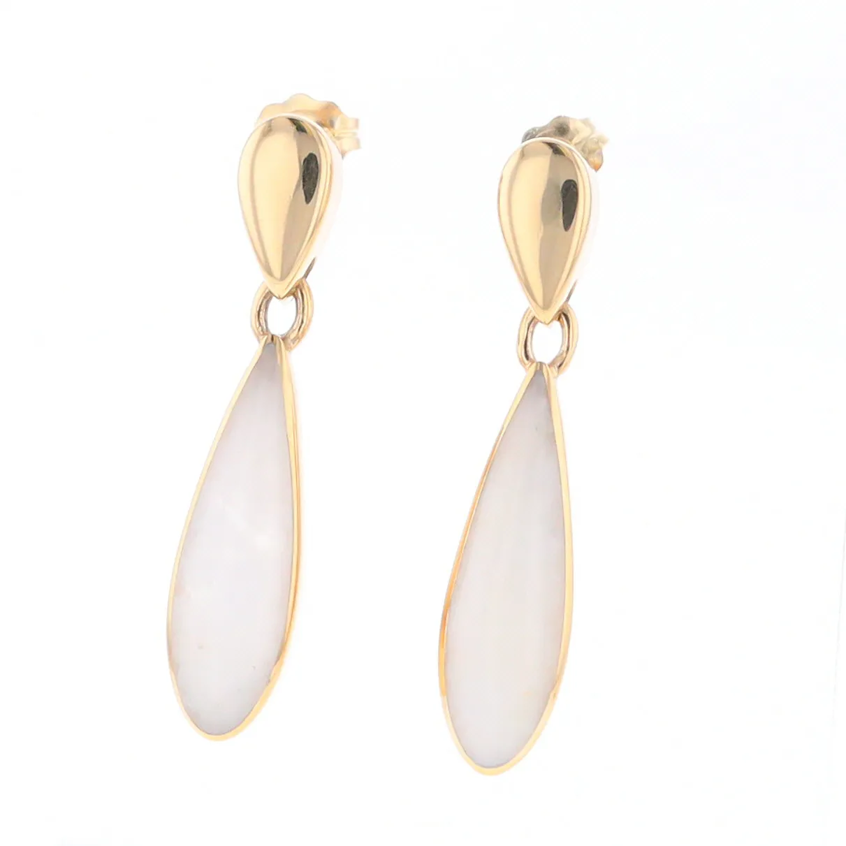 Historic Quartz Teardrop Earrings