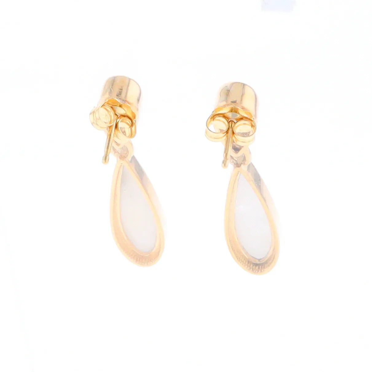 Historic Quartz Teardrop Earrings