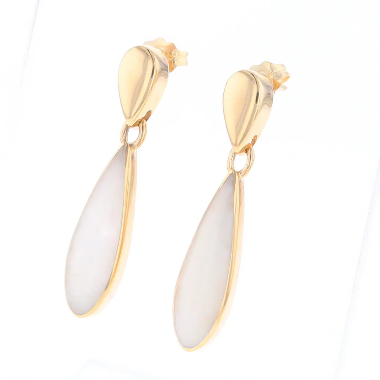 Historic Quartz Teardrop Earrings