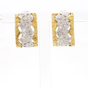 Huggie Diamond Earrings