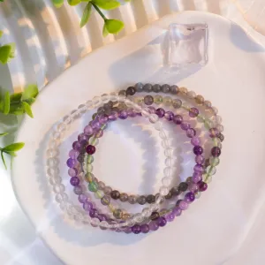 Intuition Psychic Power Stackable Crystal Bracelet Set