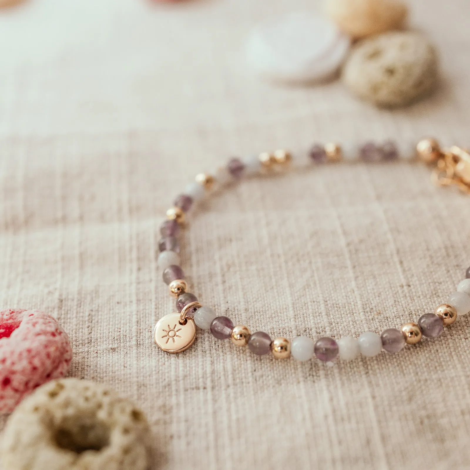 I've Got This Crystal Bracelet • Amethyst & Agate
