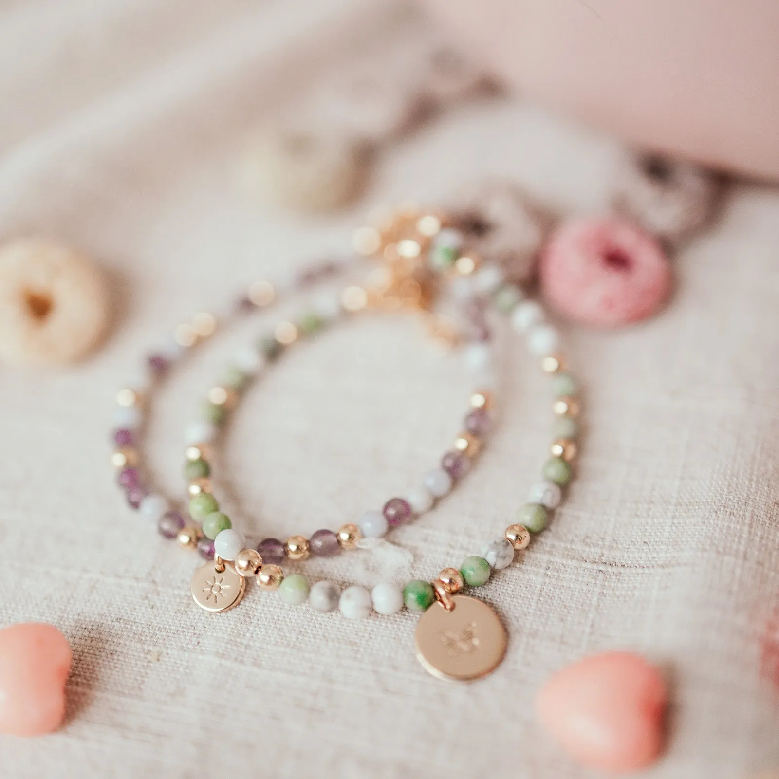 I've Got This Crystal Bracelet • Amethyst & Agate