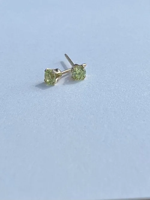 Jen Ellis Designs | Earrings Peridot