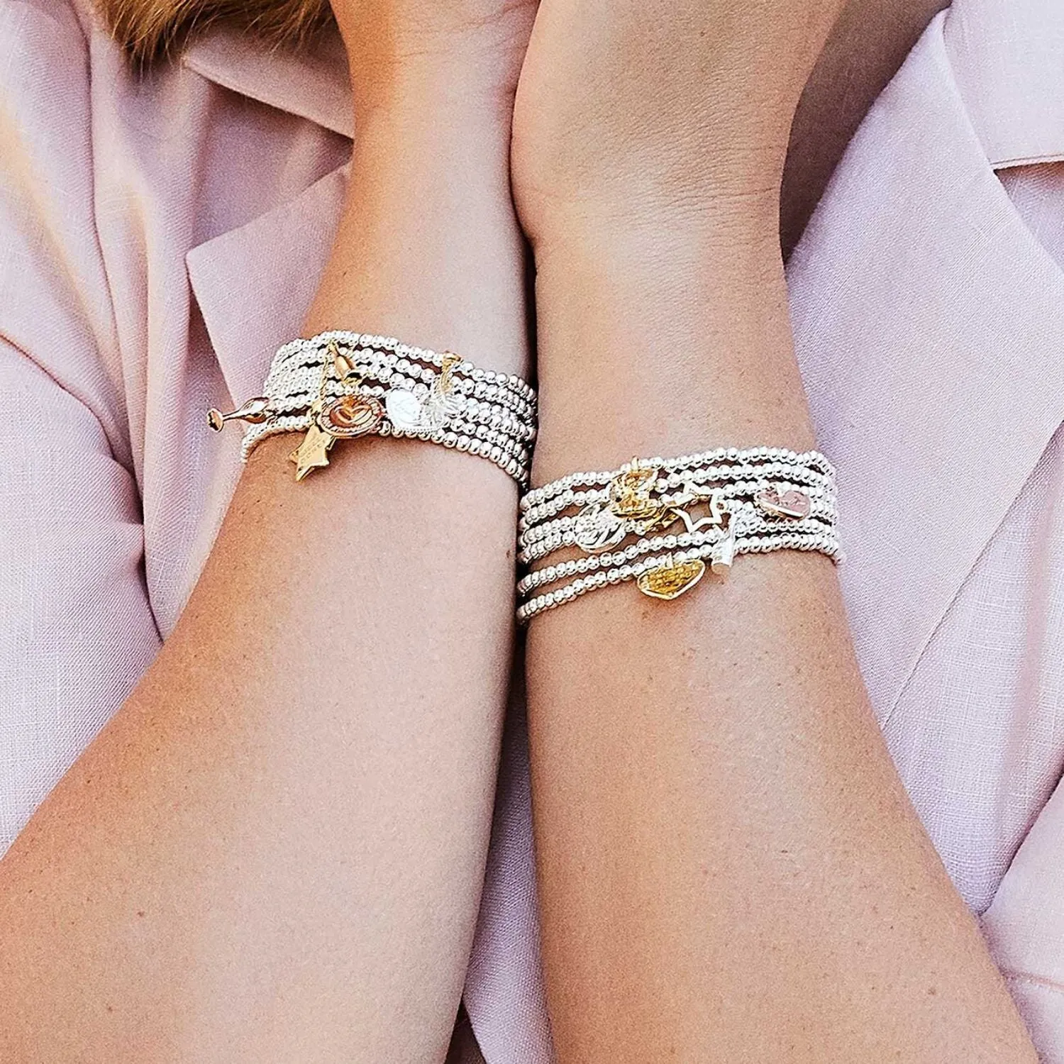 Joma Jewellery Silver A Little 'Always My Sister, Forever My Friend' Bracelet