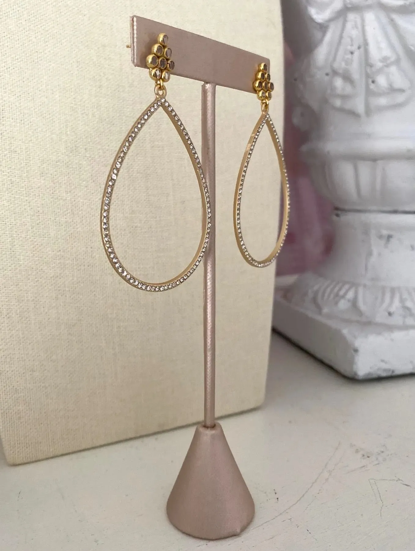 Kinda Fancy Earrings - Gold