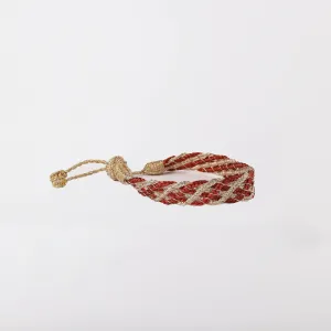 Lines n°2 bracelet in Rose Gold Rust