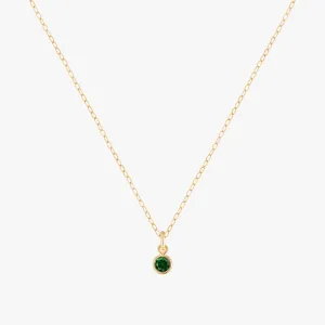 Little Emerald Choker Necklace