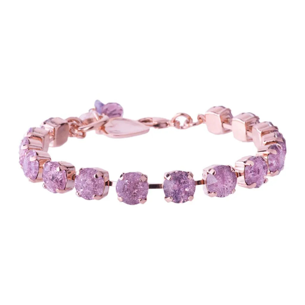 Medium Everyday Bracelet in "Light Amethyst Ice" *Custom*