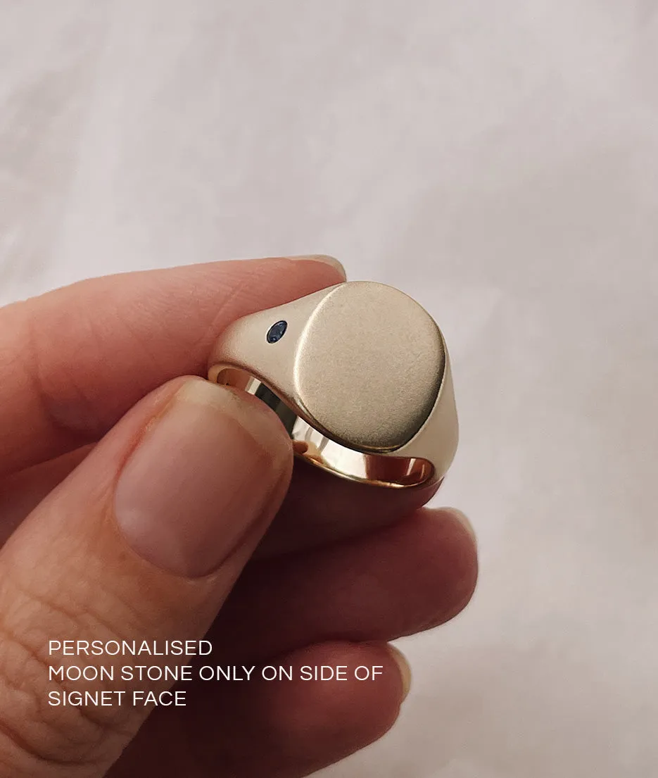 Men's Moon & Star Classic Signet