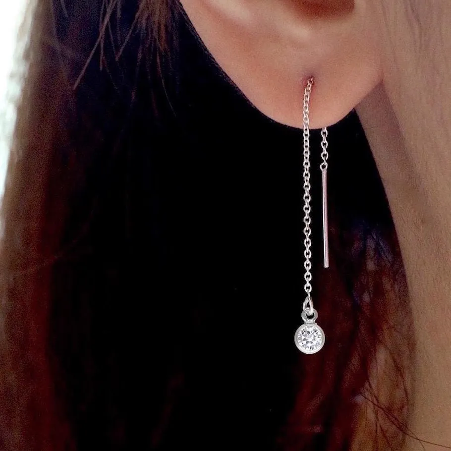 Minimal Crystal Ear Threader
