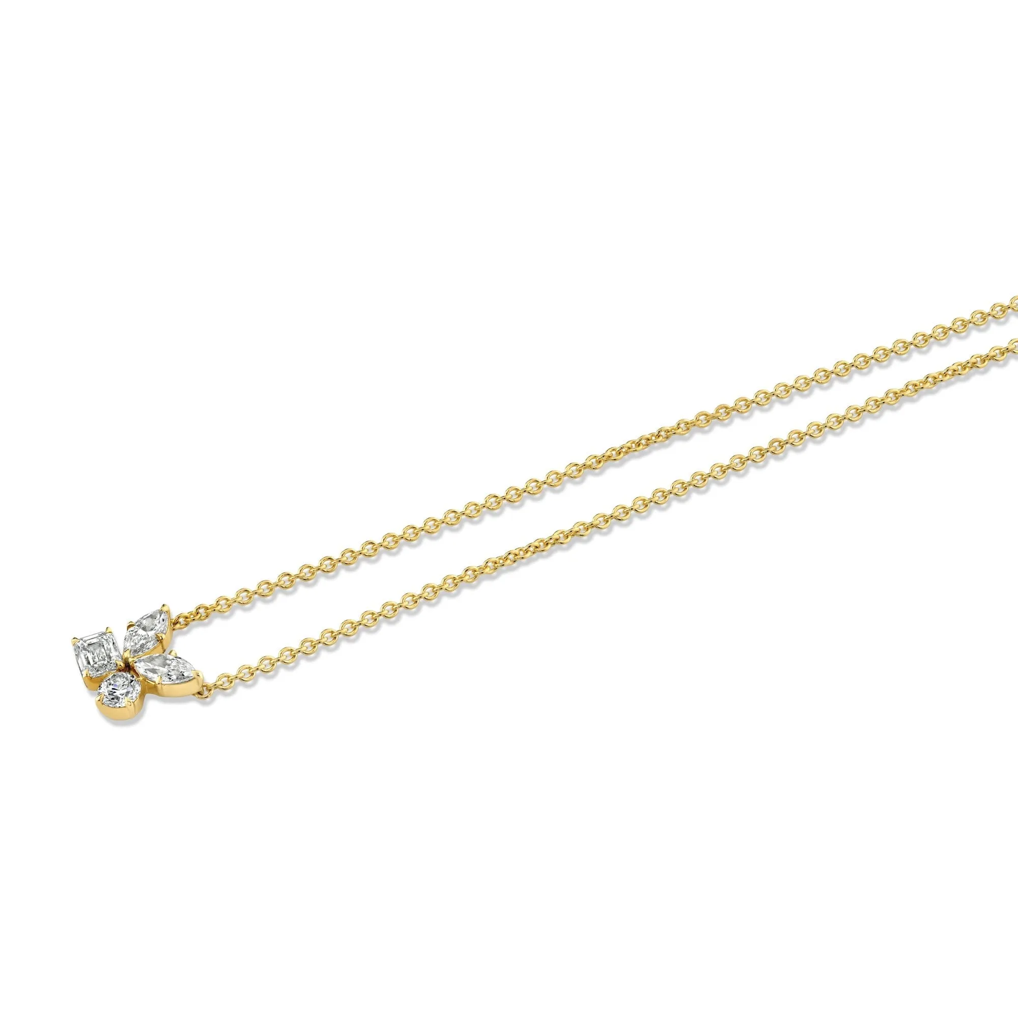 Montage Cluster Necklace