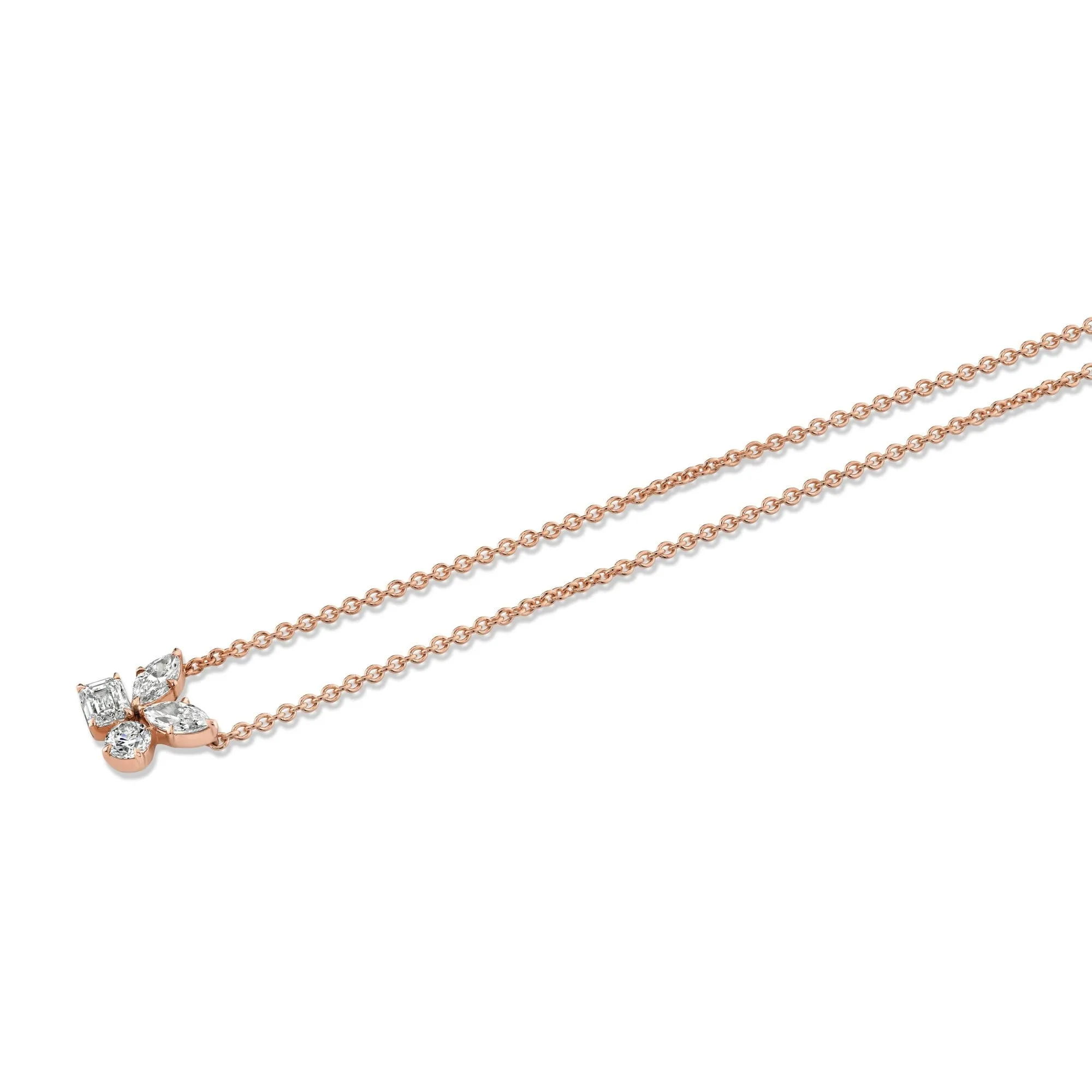 Montage Cluster Necklace