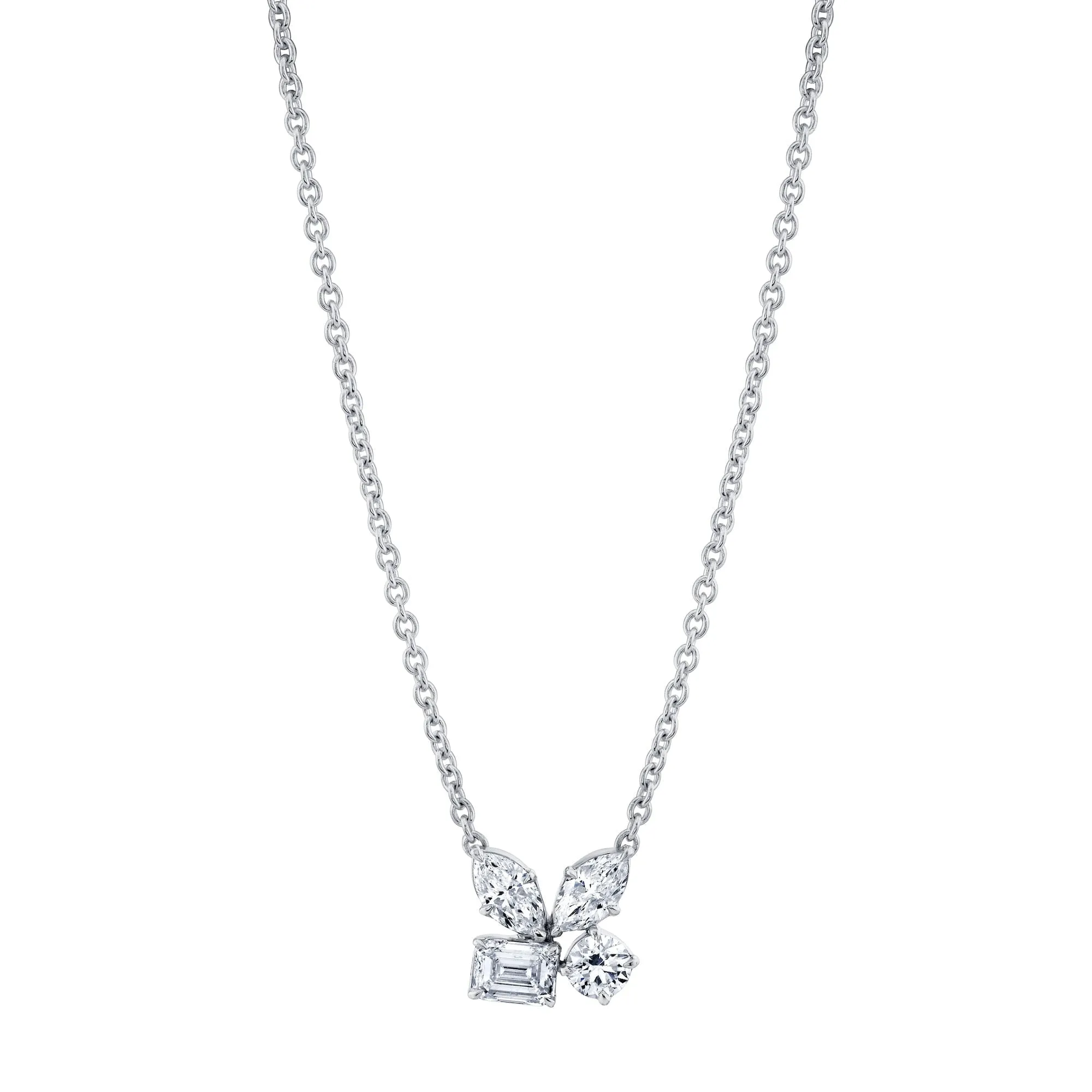 Montage Cluster Necklace