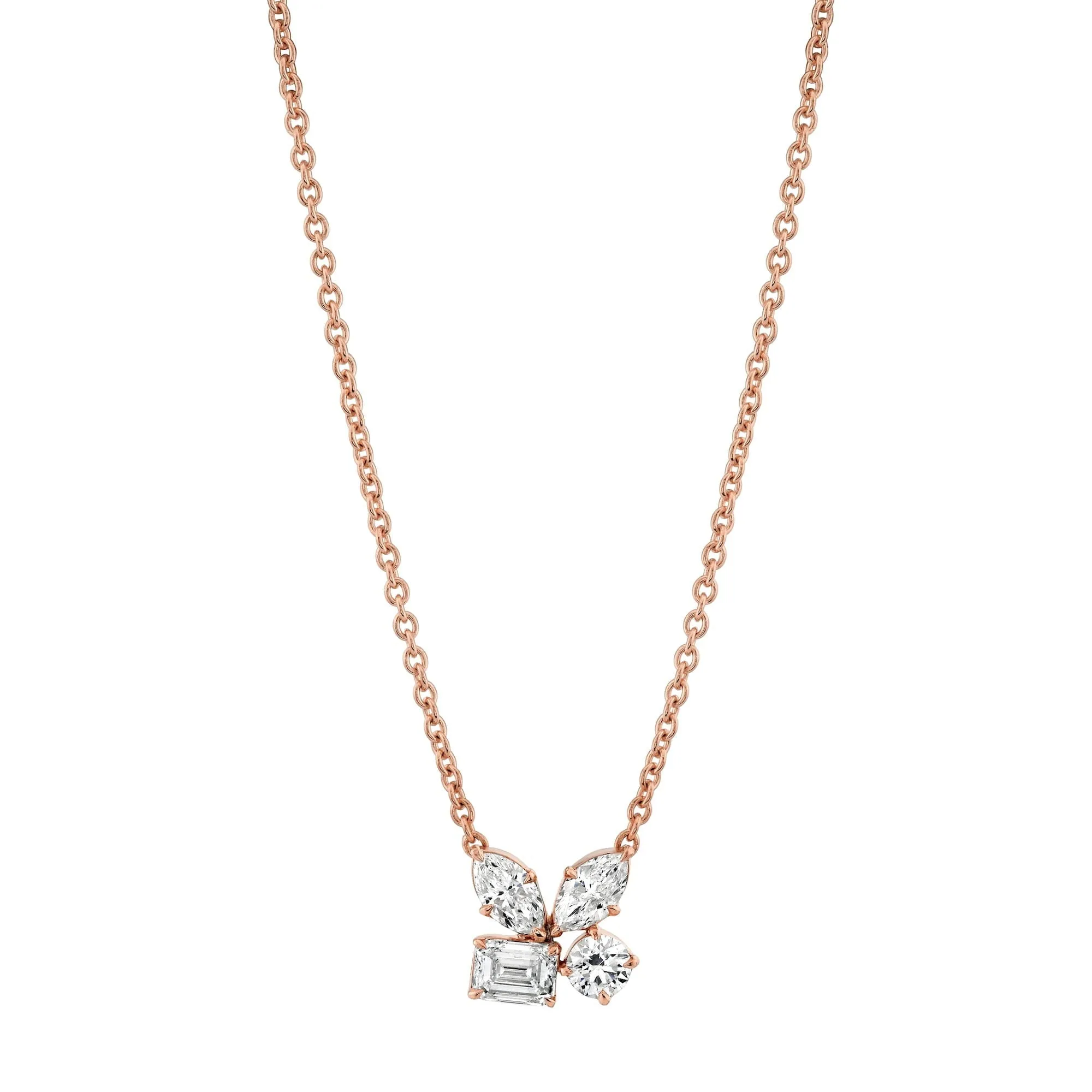 Montage Cluster Necklace