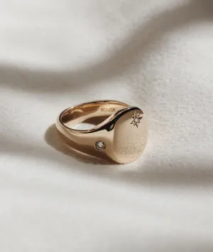 Moon & Star Classic Signet