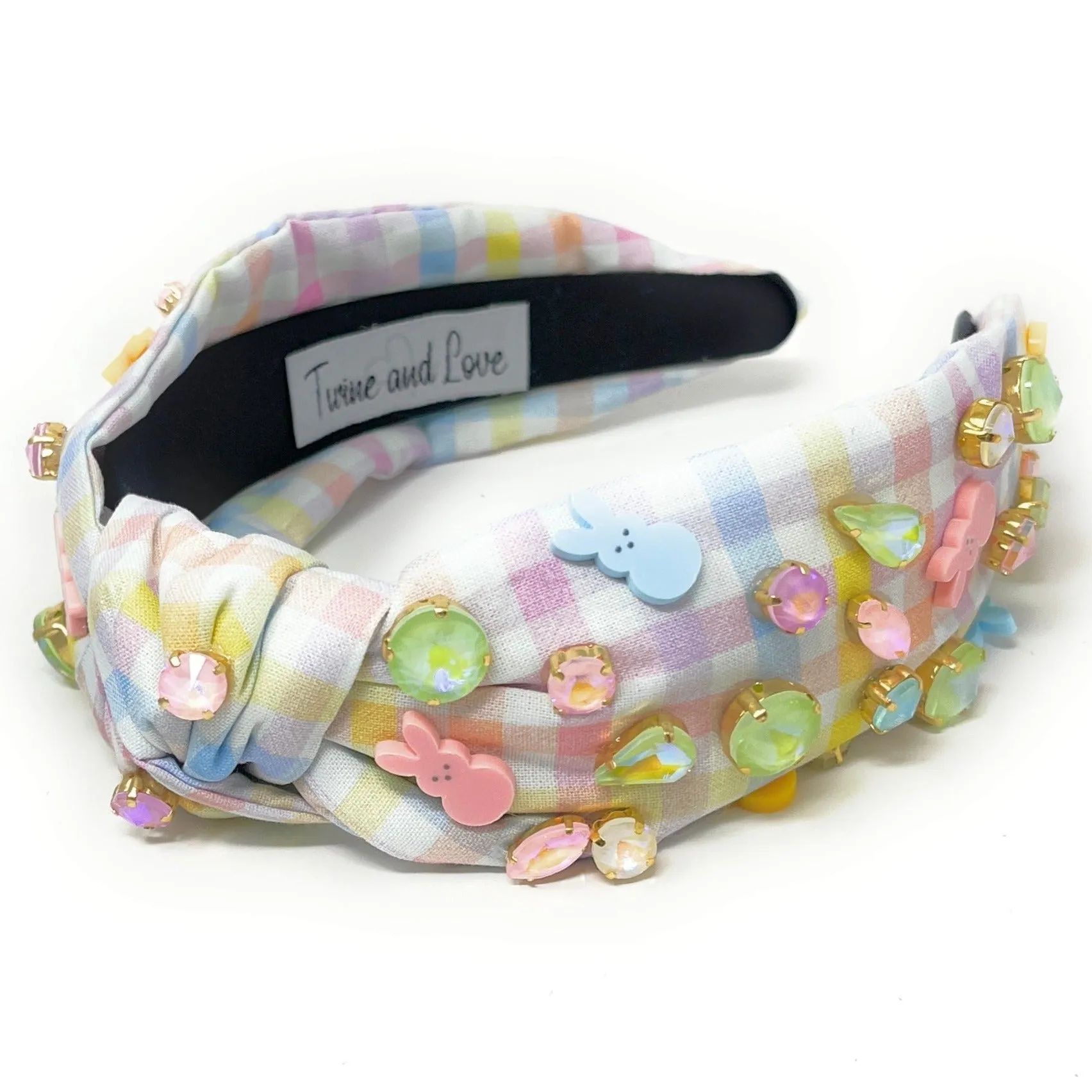 New! Peeps Easter Jeweled Knotted Headband