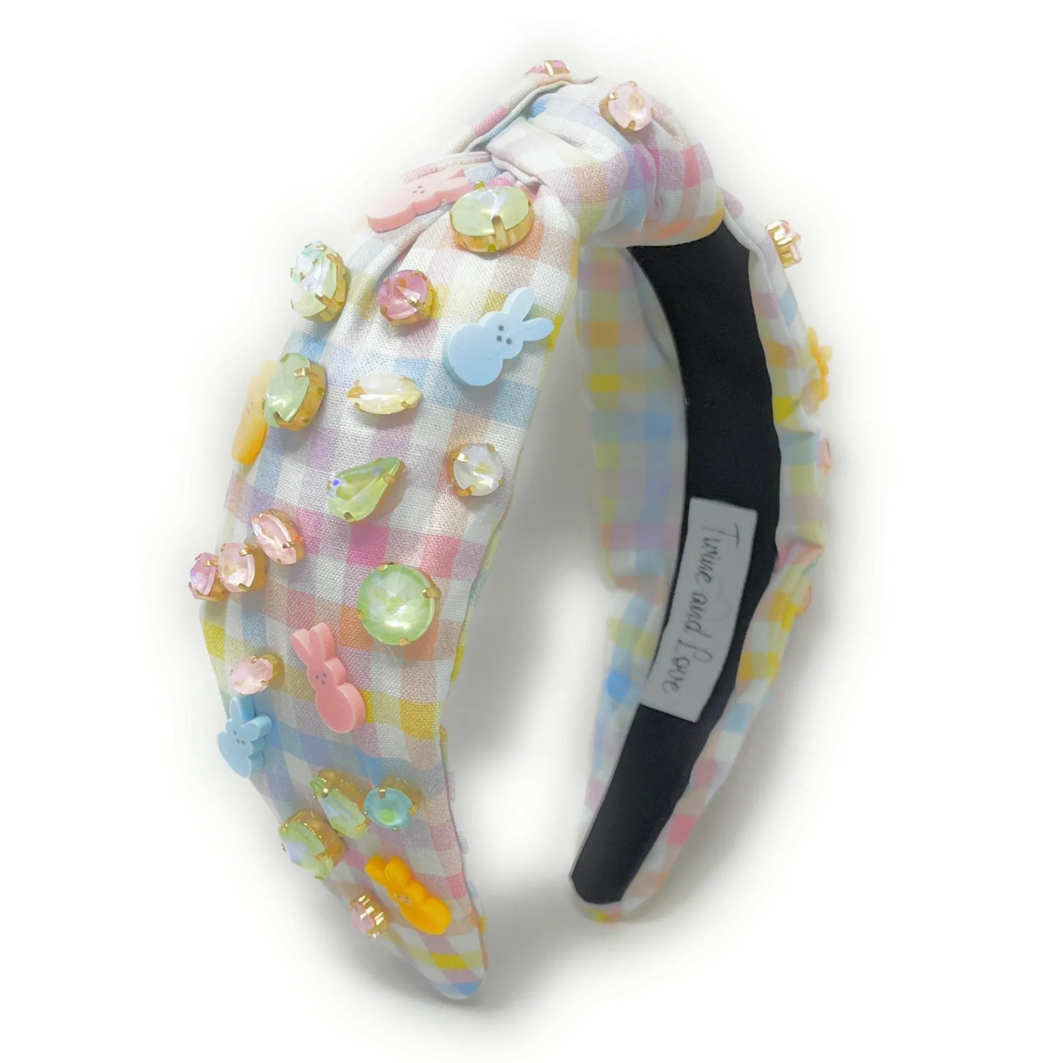 New! Peeps Easter Jeweled Knotted Headband