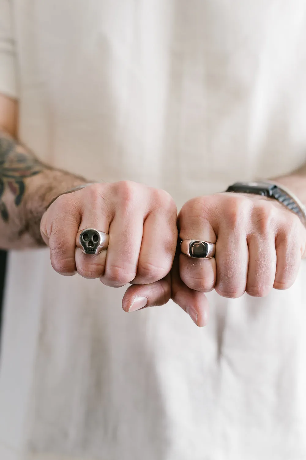 OGL-RING-SIG - Signet Ring - Silver