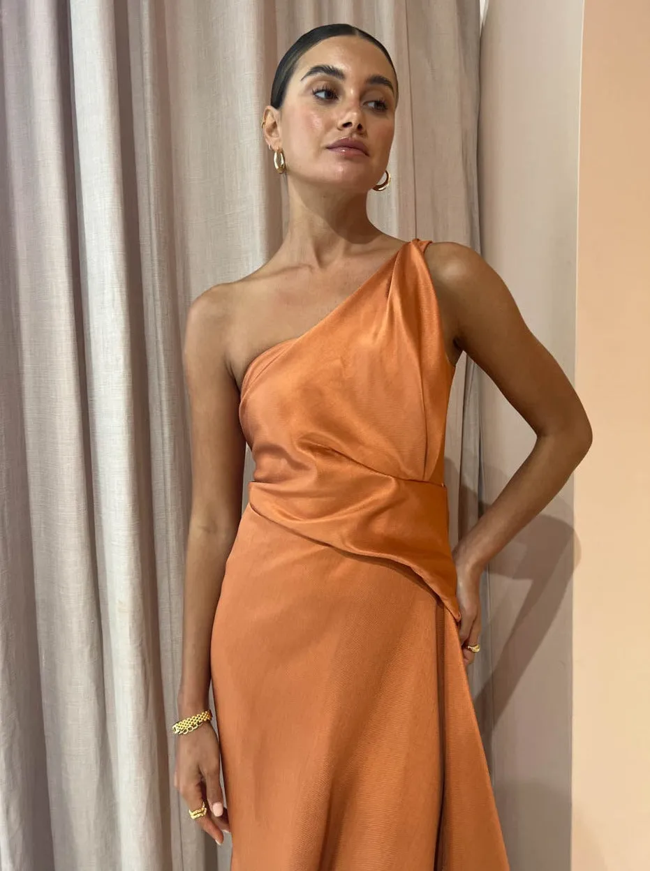 One Fell Swoop Pearl Dress in Sienna