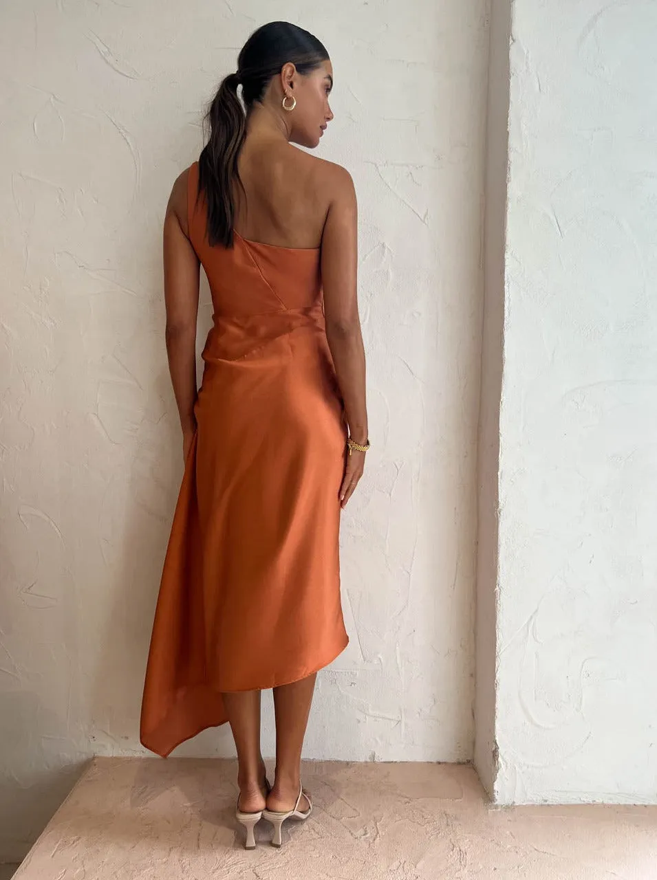 One Fell Swoop Pearl Dress in Sienna