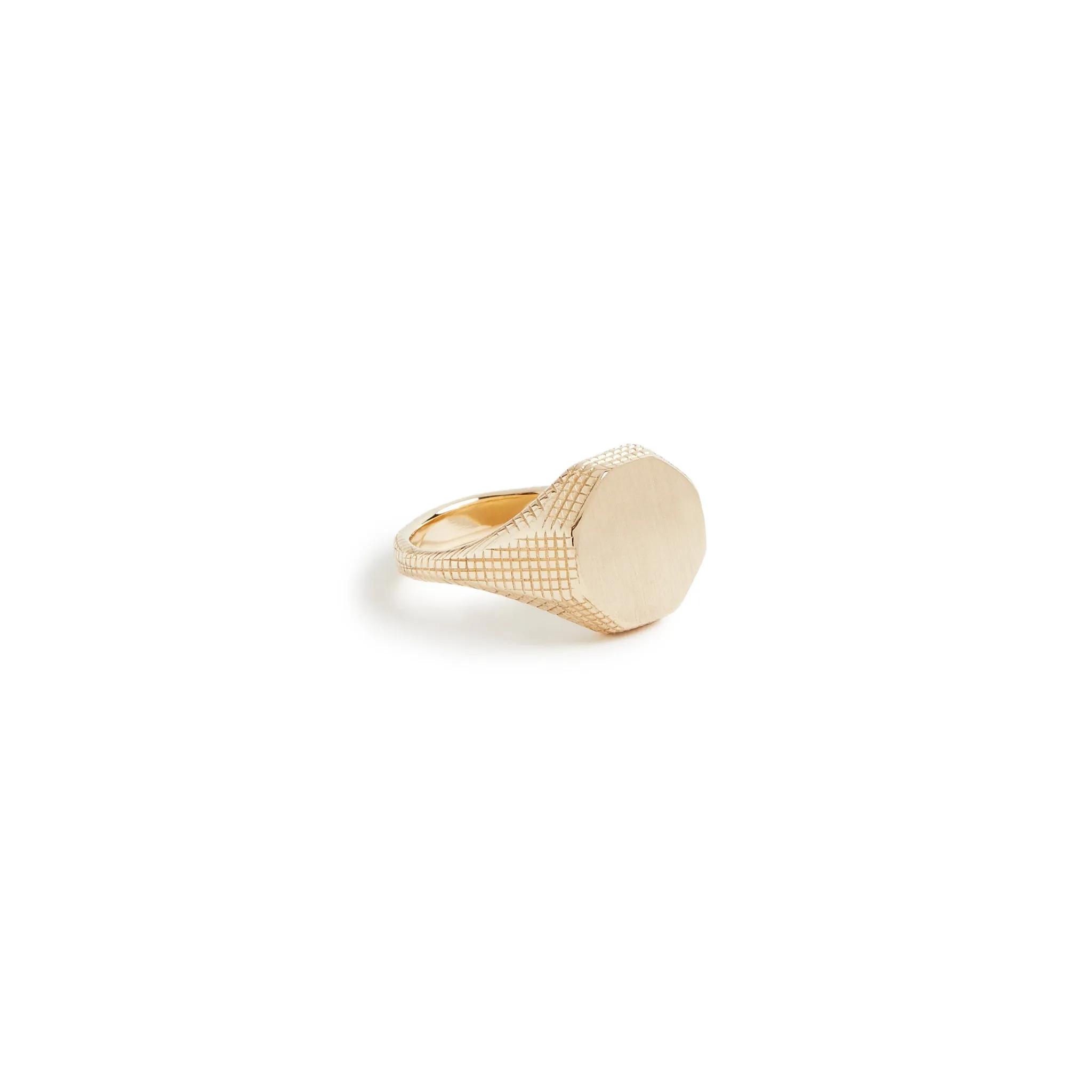 Otto Signet Ring / Solid Gold